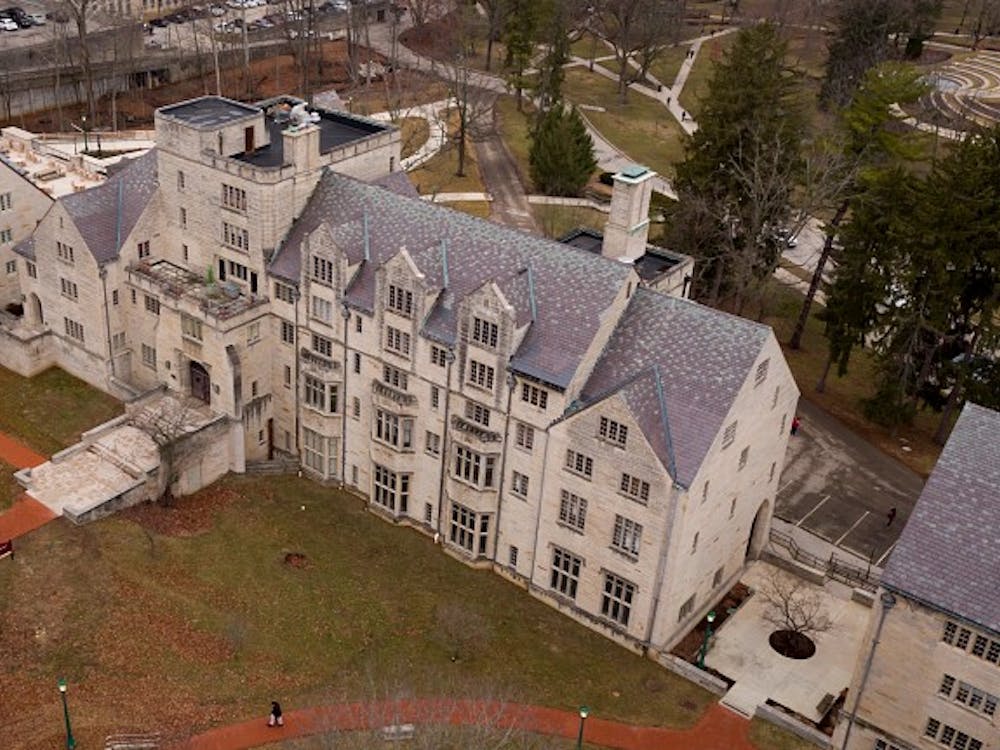 Morrison Hall is seen from the air. Indianapolis Colts owner Jim Irsay will donate $3 million to IU to fund the creation of a mental health research institute, according to a News at IU press release.