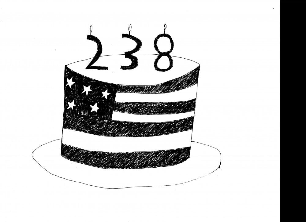 Happy birthday, America