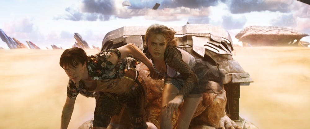 Dane DeHaan and Cara Delevingne star in Luc Besson's "Valerian" (Courtesy photo).