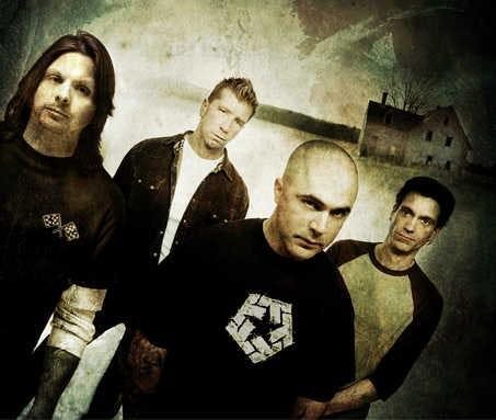 This photo was taken during Staind's brighter years.