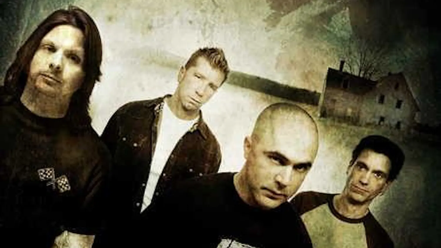 This photo was taken during Staind's brighter years.