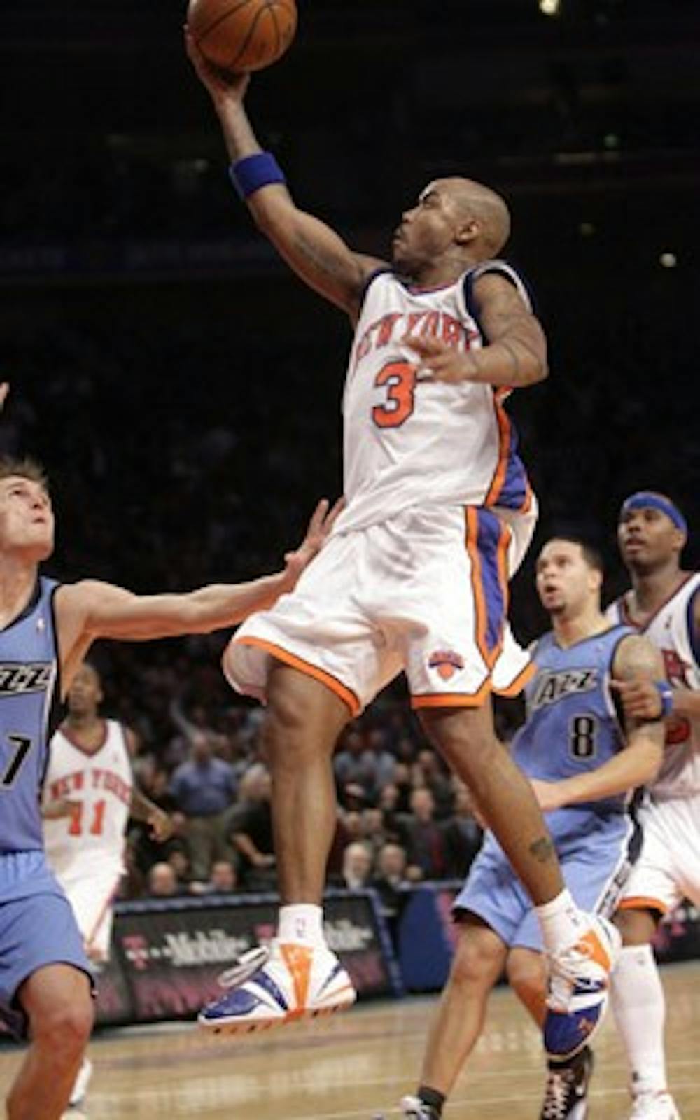 Jazz Knicks Basketball