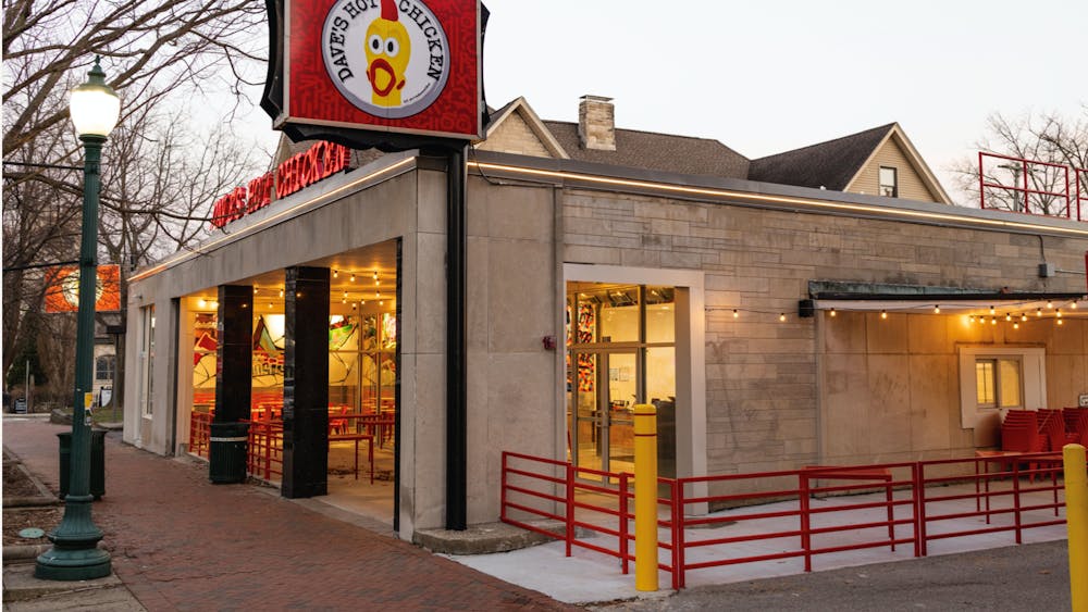 Dave’s Hot Chicken is seen on Kirkwood Avenue. The restaurant is opening a new location March 3, 2023, in Bloomington at 314 –316 E. Kirkwood Ave.