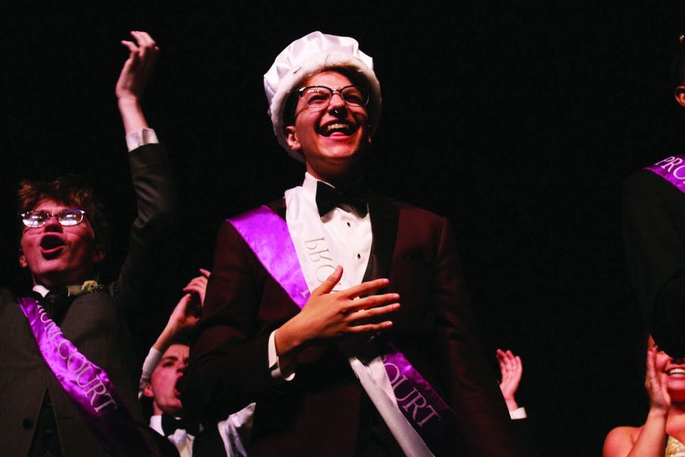 North Central High School's first transgender prom king, Alan Belmont, was elected this spring. Belmont is a junior.