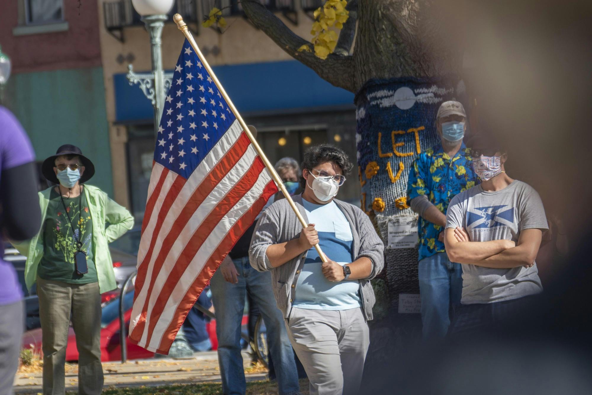 GALLERY: Bloomington residents celebrate president-elect Biden, vice president-elect Harris