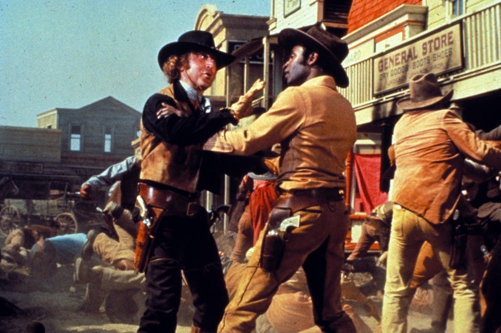 A still from 1974's "Blazing Saddles."&nbsp;