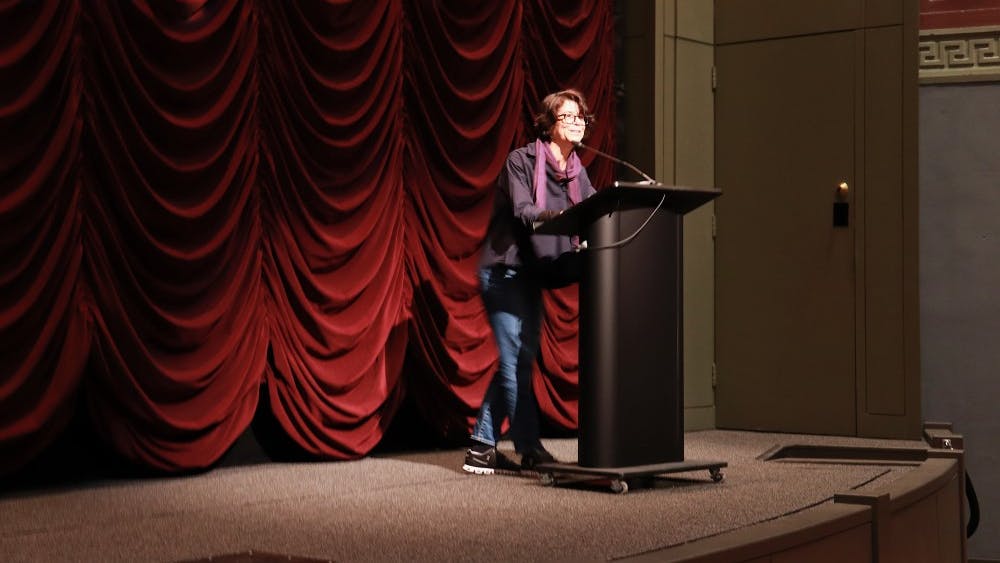 Director Shelly Silver speaks about her films “A Strange New Beauty" and "What I’m Looking For” on Oct. 18 in the IU Auditorium.&nbsp;