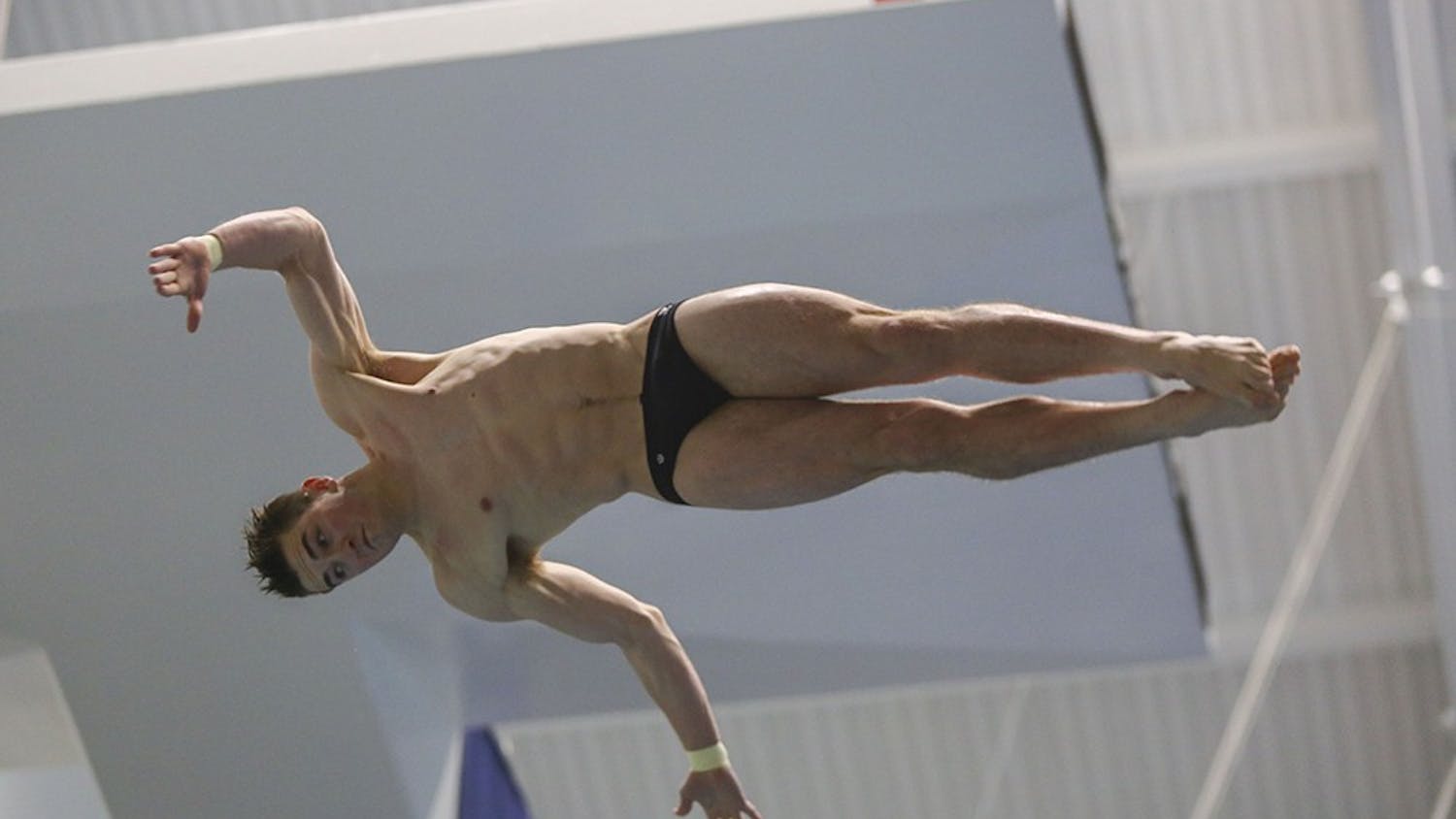 Sophomore James Connor competes in the NCAA Swimming and Diving Championships on Friday, March 24, 2017. Connor, representing Team Australia, finished 9th in the final of the 3-meter dive at the 2017 FINA World Championships Thursday in Budapest, Hungary. 