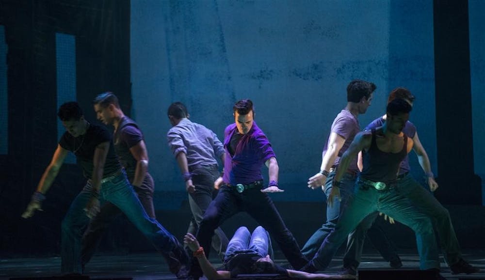 Broadway’s musical West Side Story comes to Indiana University Auditorium on Tuesday and Wednesday. 