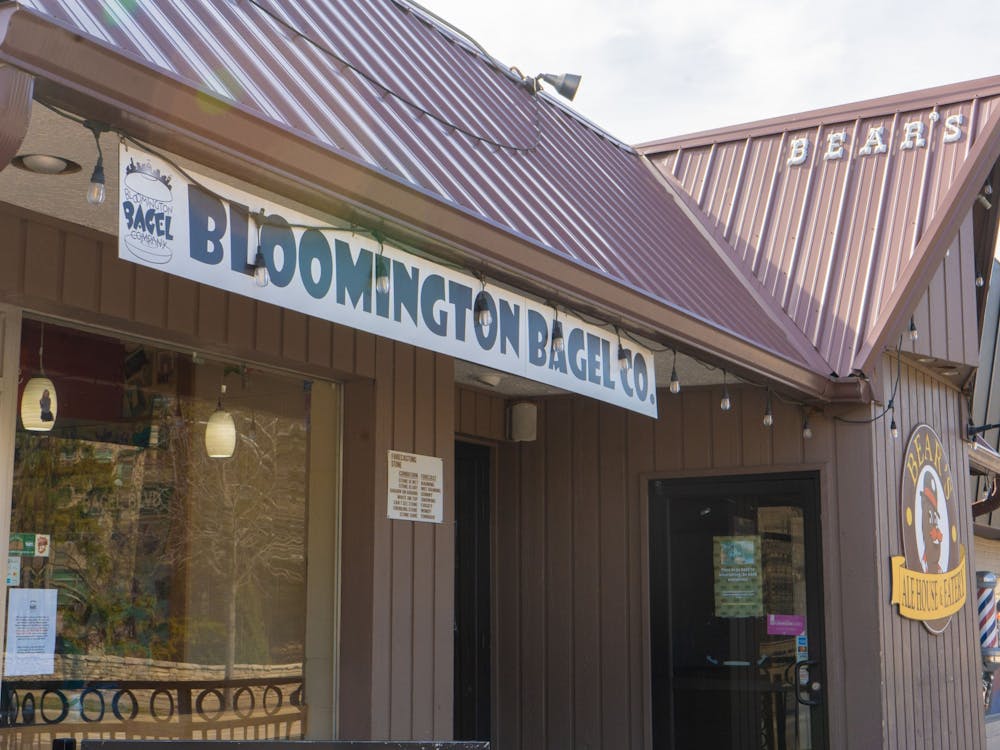 Bloomington Bagel Company and Bear&#x27;s Place are seen Feb. 26, 2022, on East Third Street. BBC will close its location on Third Street due to the sale of the building.