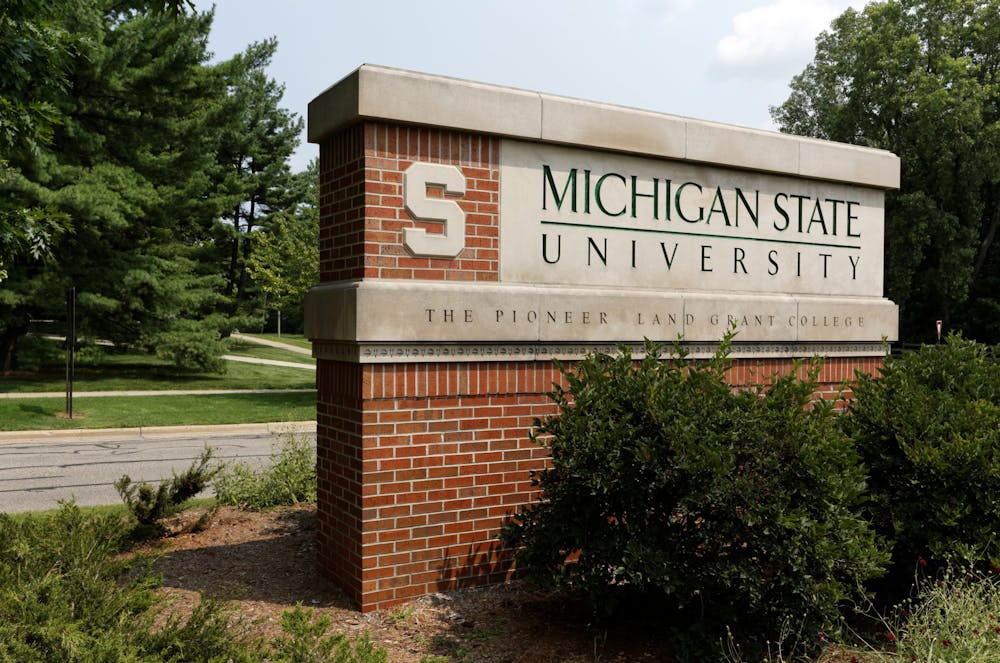 <p>Michigan State University is seen during the day. Three people were killed on Monday night, Feb. 13, 2023, in an on-campus shooting.</p>