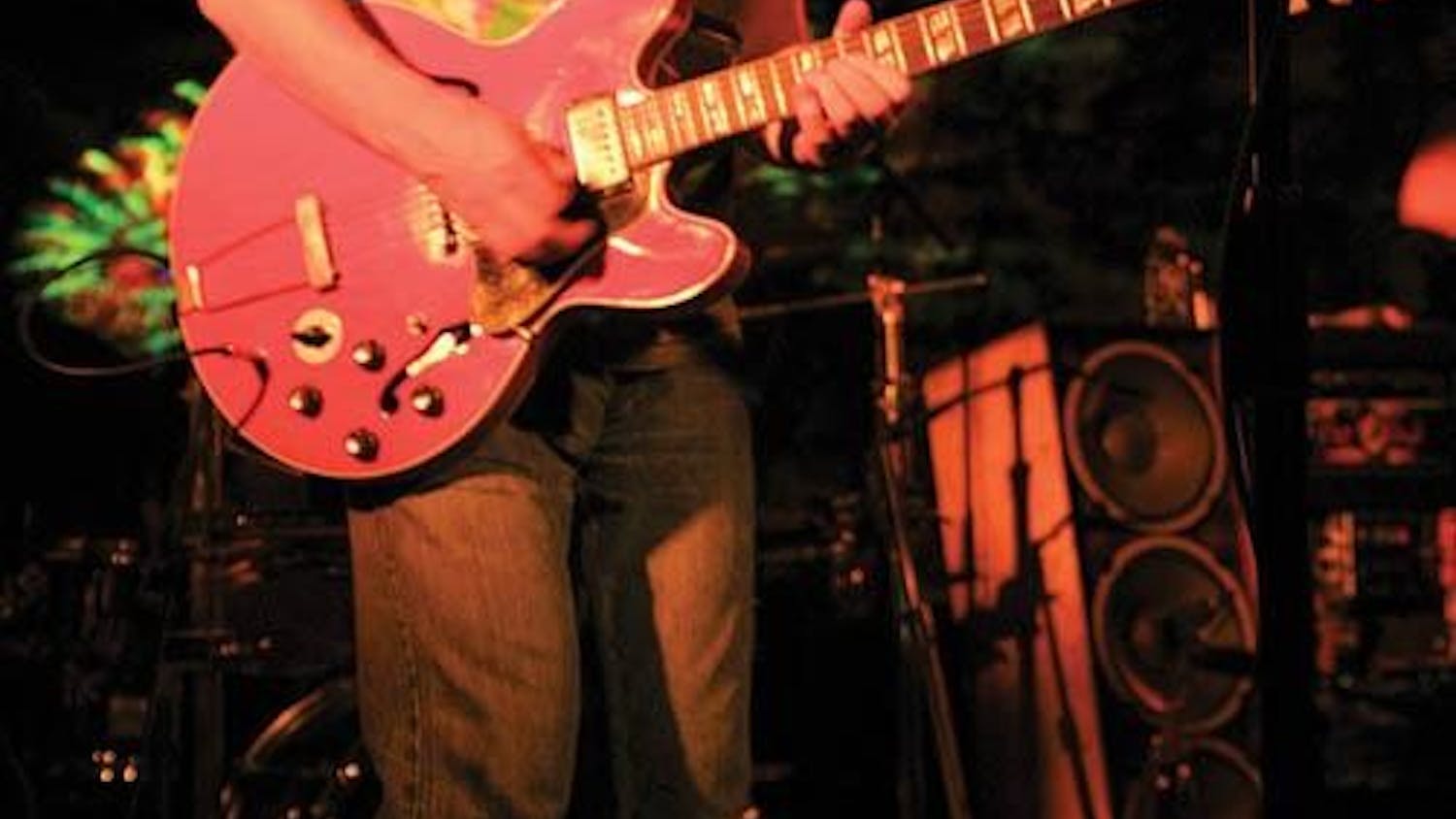Rob Eaton, guitarist and vocalist for the Dark Star Orchestra, performs Sunday night at the Bluebird. The band recreates song for song classic Grateful Dead performances for a new generation of "Deadheads".