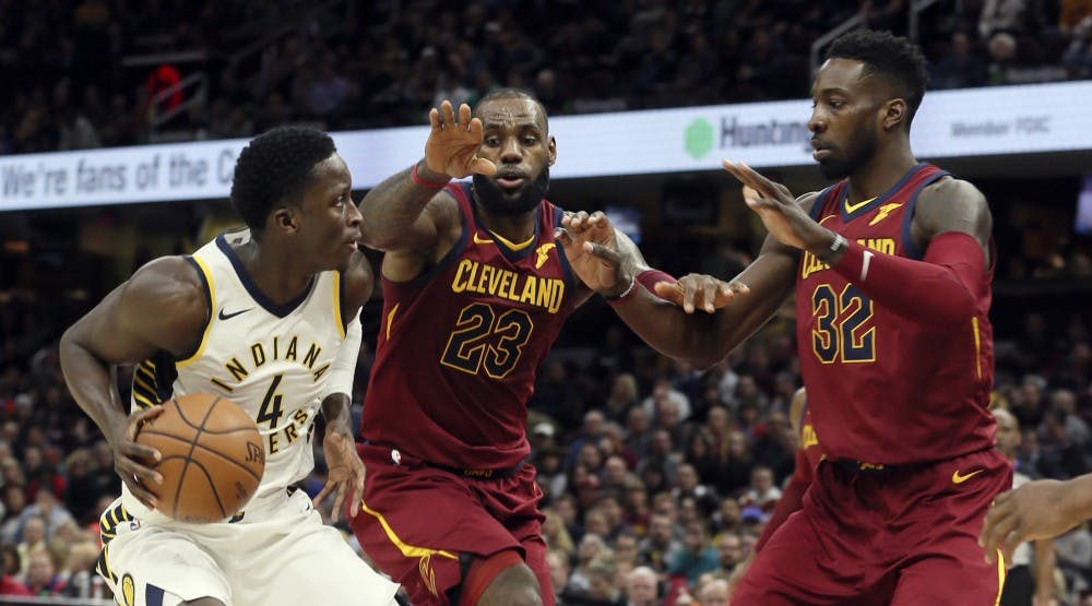 Former IU men’s basketball player and current Indiana Pacers guard Victor Oladipo was taken off the court on a stretcher Wednesday night in a game against the Toronto Raptors according to ESPN's Adrian Wojnarowski.