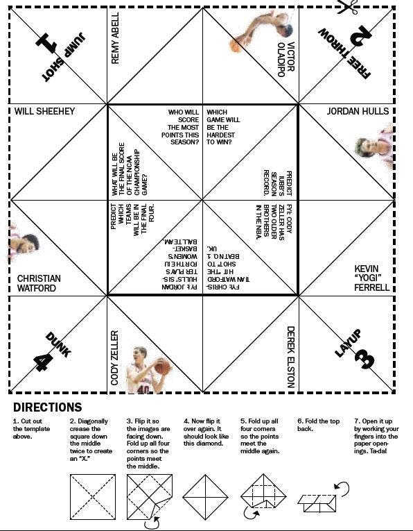 Grade school throwback