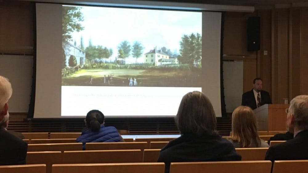 Courtesy of Alyssa Wooden
Eric Holcomb explored varying characteristics of Baltimorean suburbs in contrast to city planning.