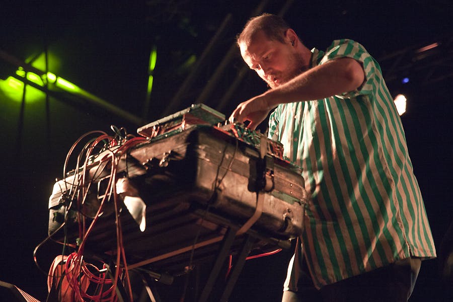 COURTESY OF SCANNERFM VIA FLICKR
Baltimore artist Dan Deacon headlined this year’s Windjammer festival.