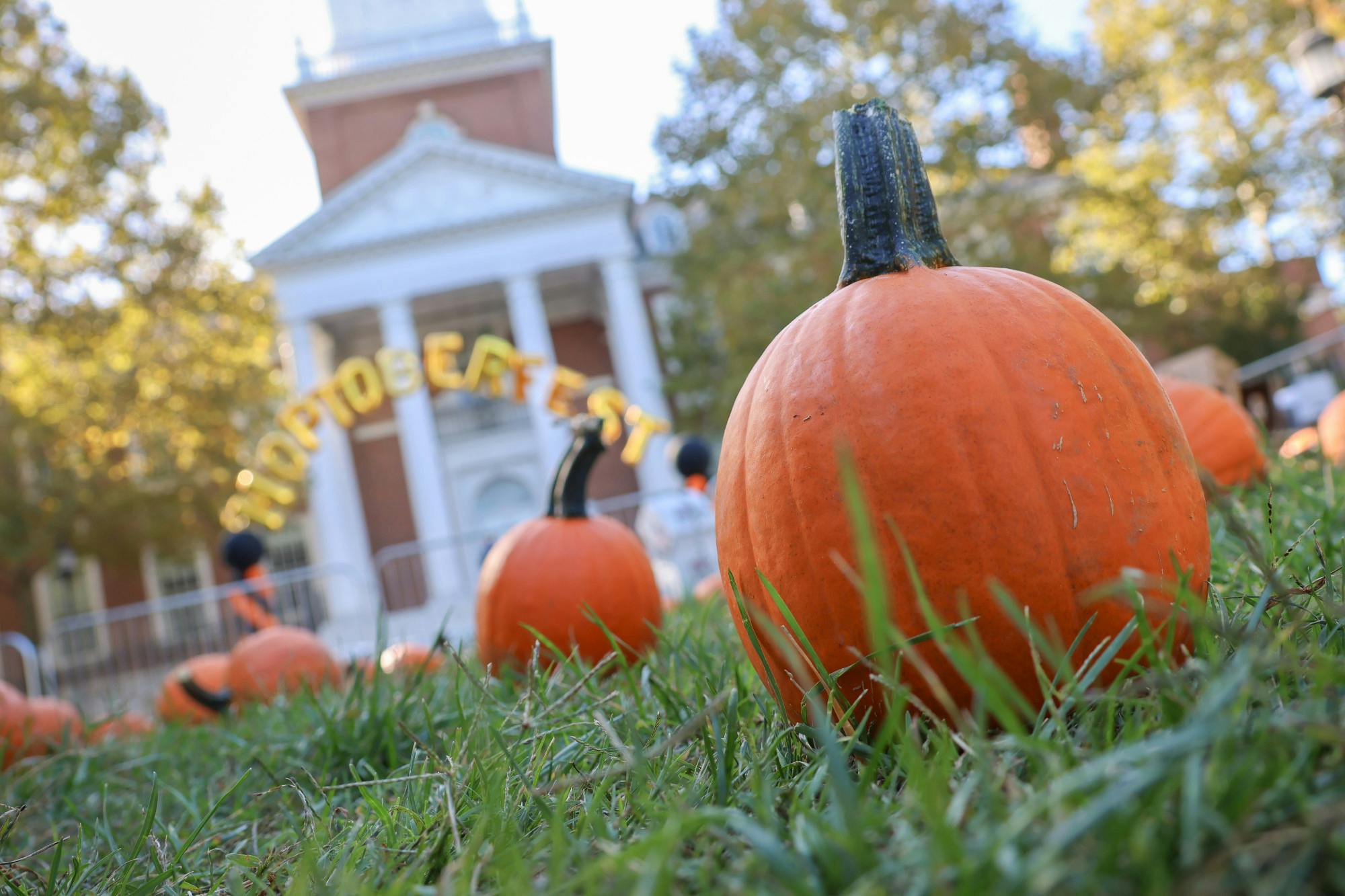 STEVEN SIMPSON / PHOTO EDITOR
Students welcomed the fall season with Hoptoberfest, a Hopkins tradition that returns every October.