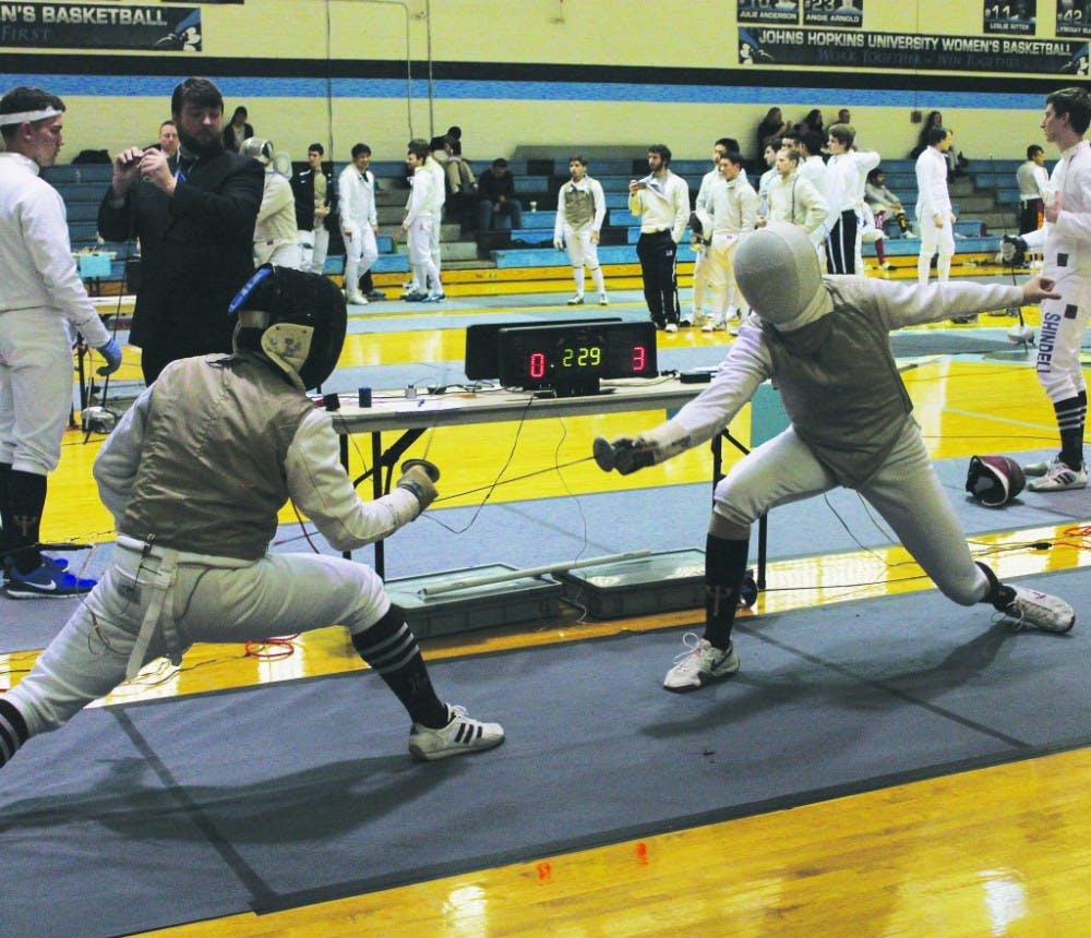  COURTESY OF ANNE DUNCAN
Junior Katharine Couch won two bouts in the Epee category.