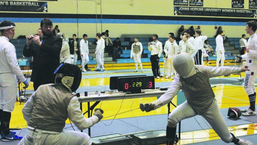 COURTESY OF ANNE DUNCAN
Junior Katharine Couch won two bouts in the Epee category.