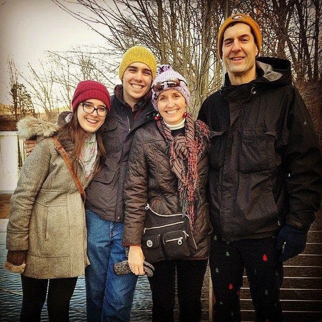 Courtesy of LILY KAIRIS
This is my family, the result of my most influential courtship story.