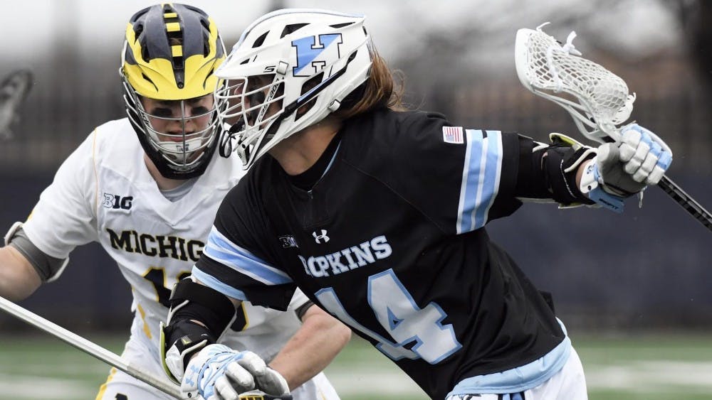 hopkinssports.com

Junior attackman Cole Williams helped Hopkins go on a 10-0 run after the first quarter.