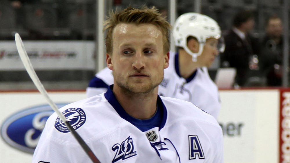 LISA GANSKY / CC-BY-SA
Tampa Bay Lightning center Steven Stamkos played a large role in bringing the Lightning its second franchise Stanley Cup.