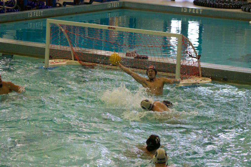 COURTESY OF ANNE DUNCAN
Hopkins Water Polo took third at the D-III tournament championship.