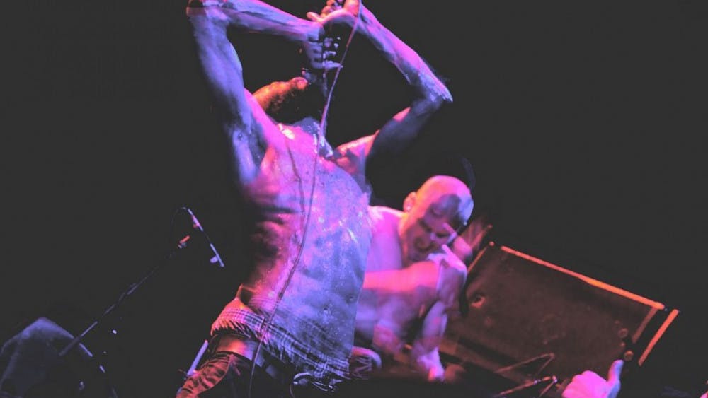  KENNYSUN/CC-BY-SA-3.0
Death Grips’ MC Ride is known for his visceral live performances.