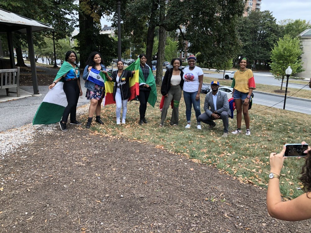 COURTESY OF JAKE LEFKOVITZ
Students assembled to celebrate their own and each other's identities and backgrounds. 