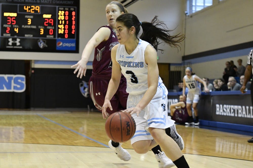 HOPKINSSPORTS.COM
The Blue Jays bounced back from their loss to Gettysburg with a win over Washington.