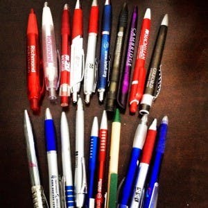  ELTpics/ CC BY-NC 2.0
I could have bought any number of pens, but I wanted rainbow ink.