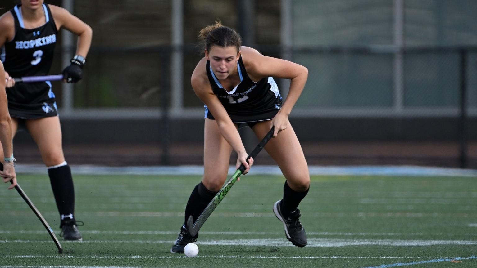 COURTESY OF HOPKINSSPORTS.COM
Women’s field hockey secured two road wins, holding both Ursinus and Gettysburg scoreless.