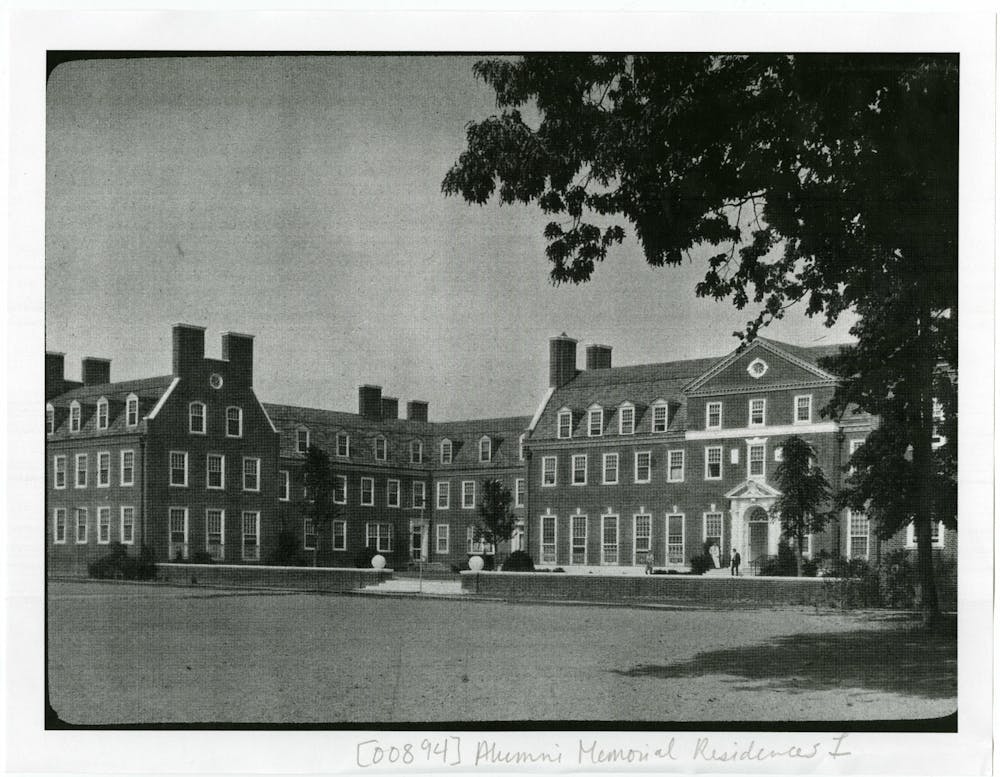 COURTESY OF SPECIAL COLLECTIONS, JOHNS HOPKINS UNIVERSITY
When AMR I first opened in 1923, it was a male-only dormitory that housed undergraduates, graduates and faculty.
