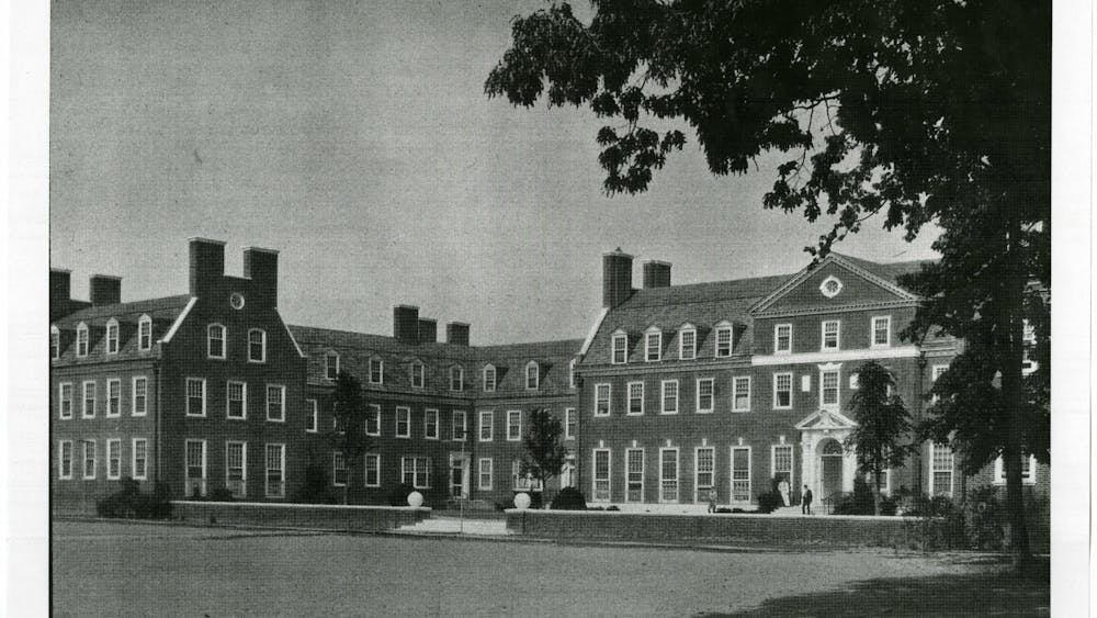 COURTESY OF SPECIAL COLLECTIONS, JOHNS HOPKINS UNIVERSITY
When AMR I first opened in 1923, it was a male-only dormitory that housed undergraduates, graduates and faculty.