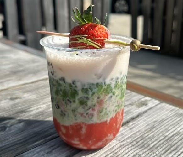 COURTESY OF AMY XU
Equitea’s co-founder and creative mind Quentin Vennie discusses the pop-up shop’s mission of making matcha affordable and accessible.