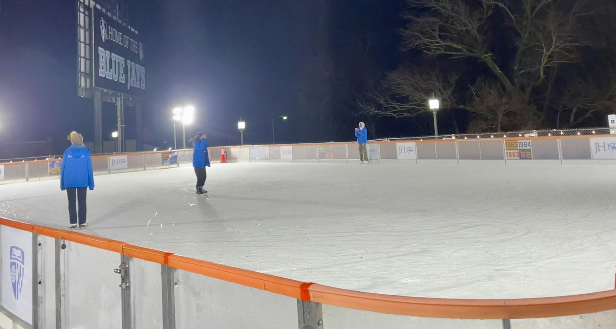 COURTESY OF ANDREW WU
Wu reflects on his exciting and meaningful moments of ice skating with his friends at the Hopkins ice rink.