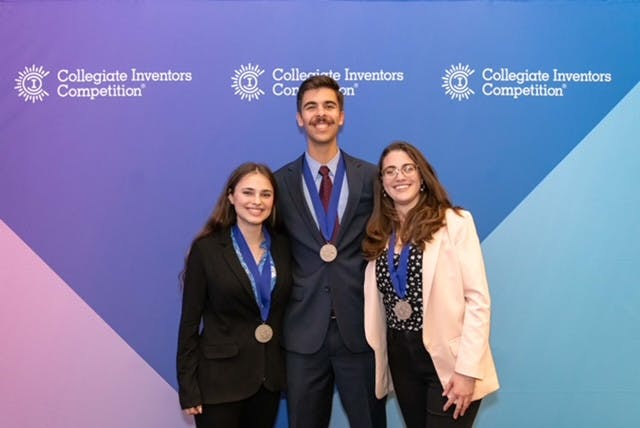 COURTESY OF SELENA SHIRKIN
Selena Shirkin and her team were finalists in the Collegiate Inventors Competition for their work developing a new port system for fetal surgery.&nbsp;