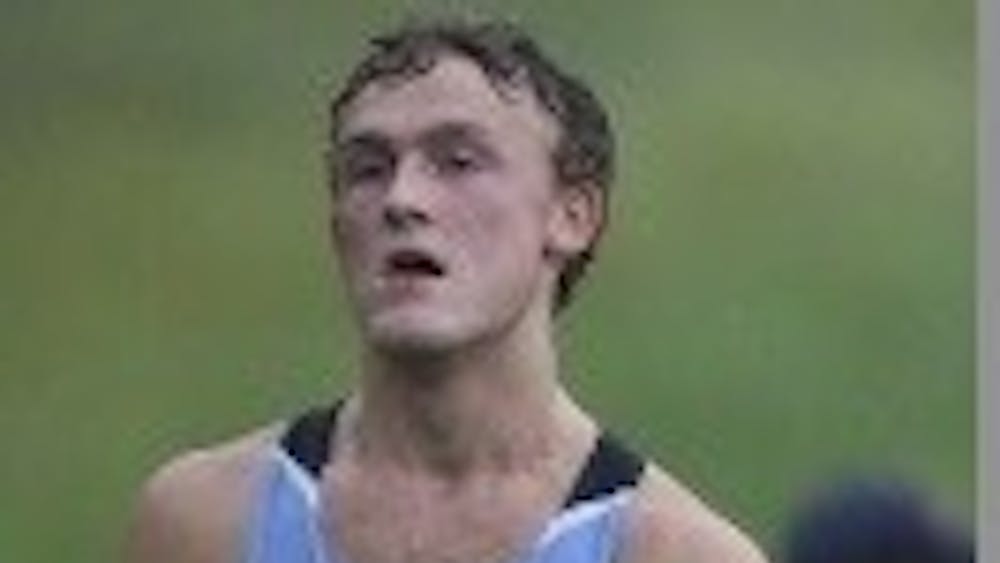 HOPKINSSPORTS.COM
Freshman Ollie Hickson finished second for the Jays, placing 17th overall.