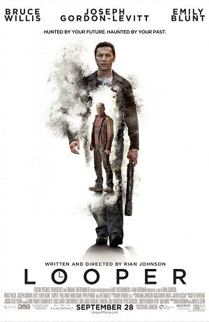 courtesy of www.impawards.com
If you want to catch a movie this weekend, time travel epic Looper is a good choice.