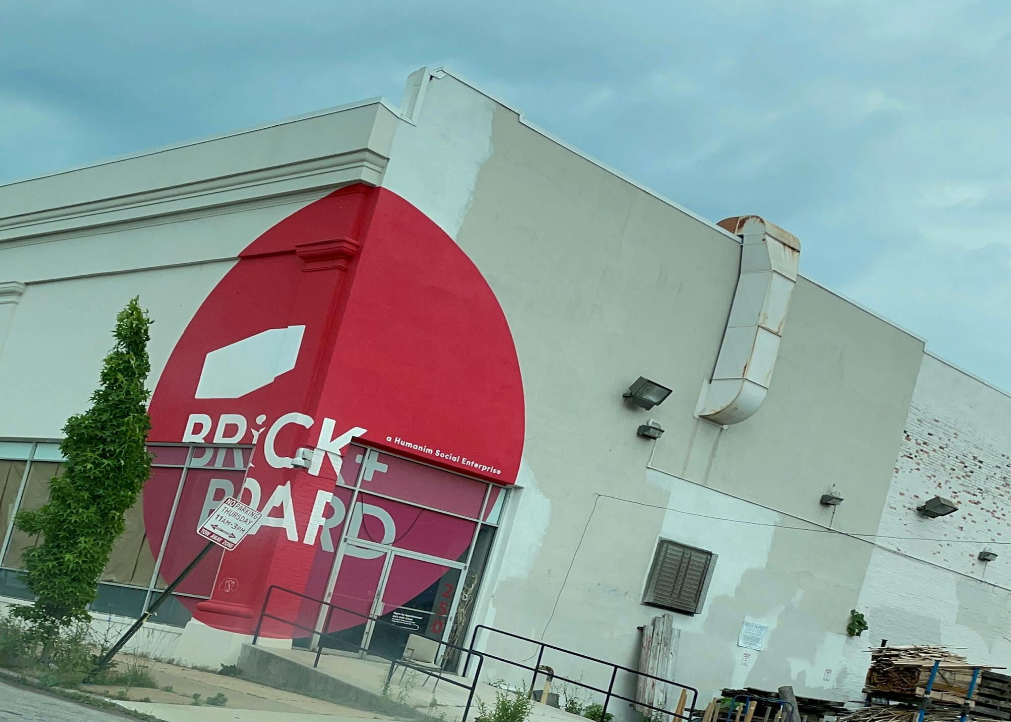 COURTESY OF TRISHA PARAYIL
Brick + Board processes reclaimed wood from deconstructed abandoned homes in Baltimore.