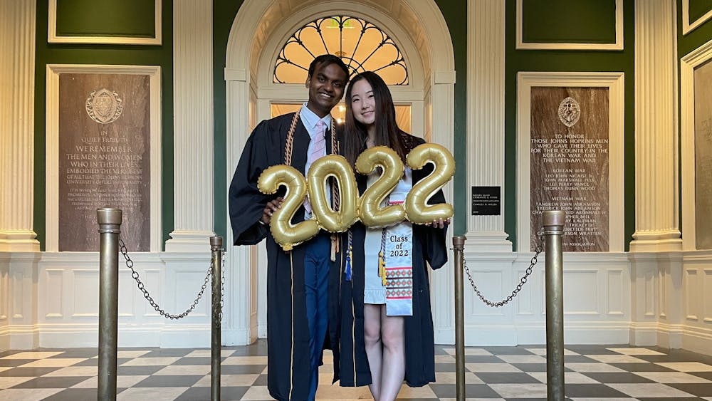 COURTESY OF HANNA SUH
Hanna Suh and Adyant Balaji list the top things to do at Hopkins before graduation.