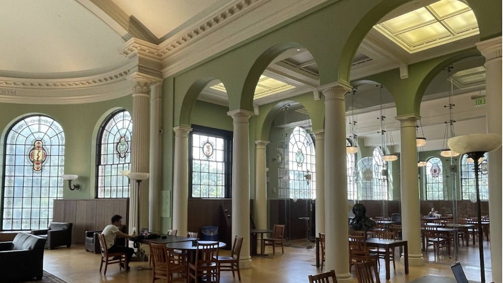 COURTESY OF Noël Da
The Hutzler Reading Room, located inside Gilman Hall, is home to several humanities resources and one of Da’s favorite spots to study.
