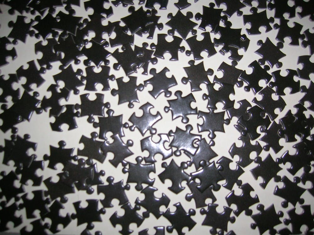 COURTESY OF PATAFISIK/CC BY-SA 3.0&nbsp;
Each of us is a puzzle made up of pieces of those that have inspired us .