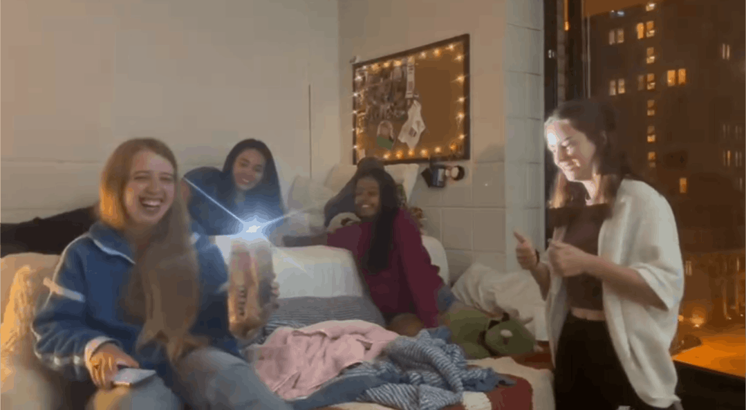 COURTESY OF AMELIA TAYLOR
Taylor contemplates the end of The Summer I Turned Pretty.