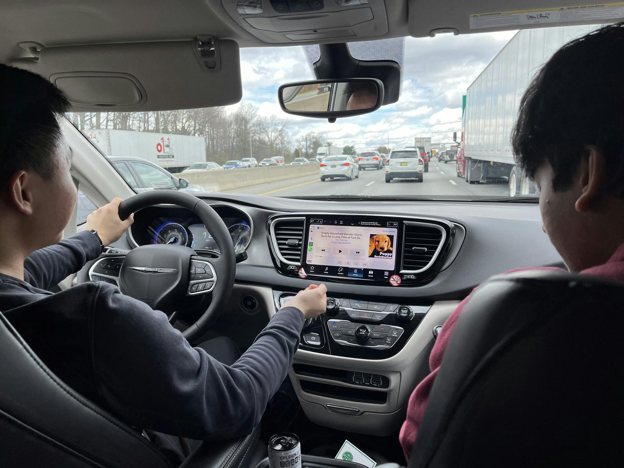 COURTESY OF ALLYSON CHIU
Road trips can be fun, even if it’s on the New Jersey turnpike with big trucks and traffic.