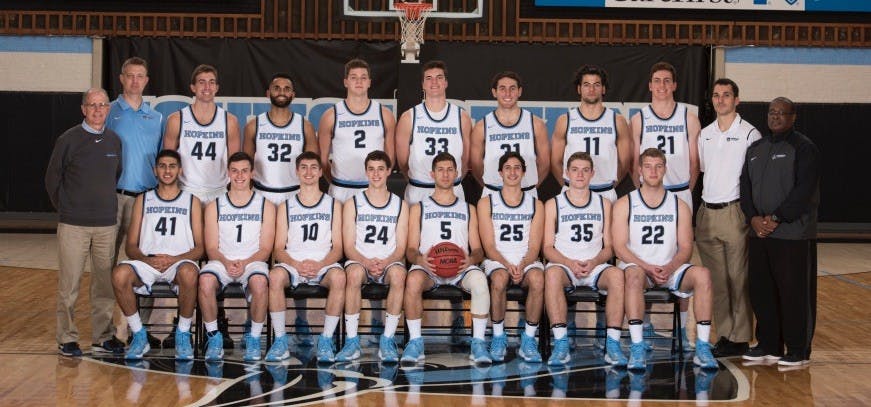 HOPKINSSPORTS.COM
The Blue Jays took on Centennial Conference rivals, the Gettysburg College Bullets, this past weekend. 