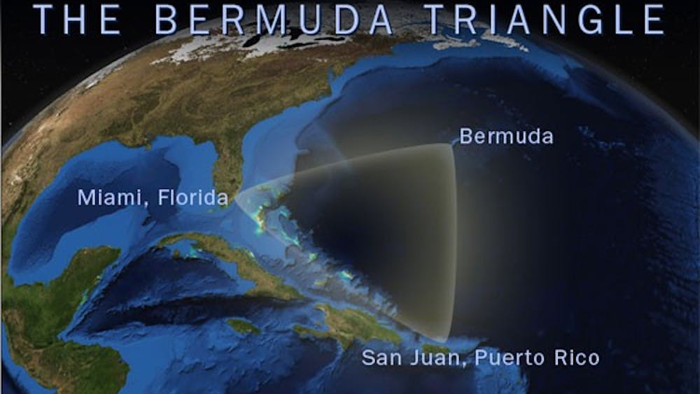  NOAA’S NATIONAL OCEAN SERVICE/ CC BY-SA 3.0
 Many ships have been lost at sea in the area known as the Bermuda Triangle.