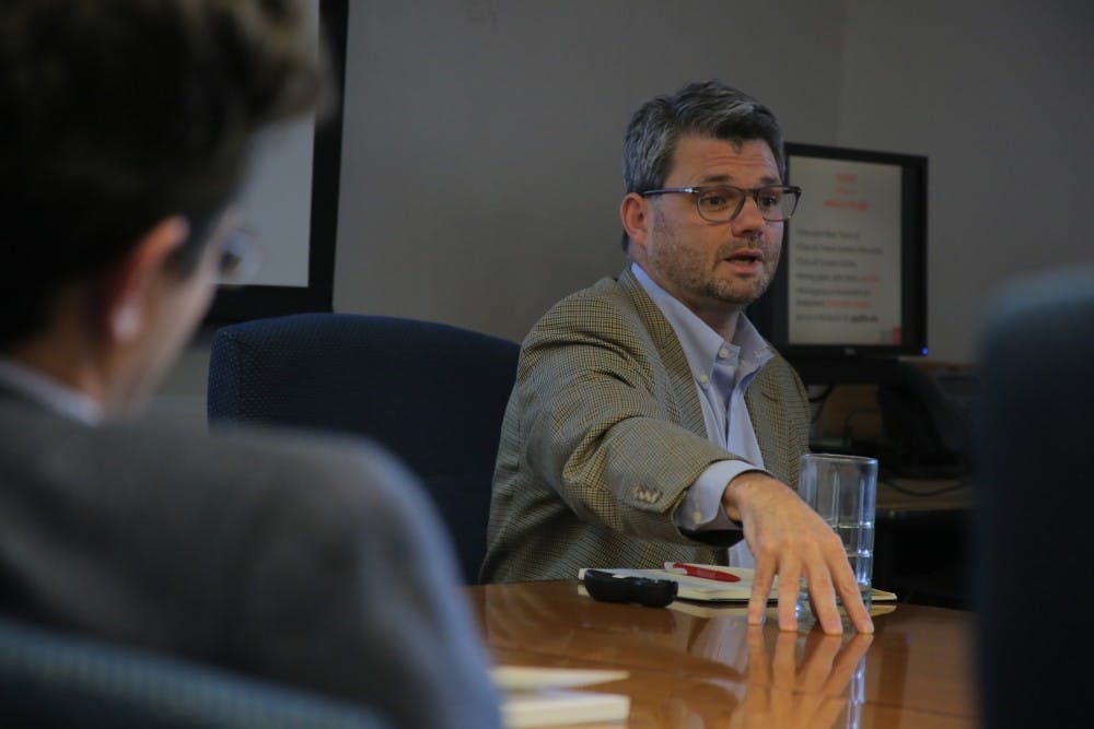 DAVID SAVELIEV/PHOTOGRAPHY STAFF
Professor Gallagher discussed the recent China boom in Latin America.