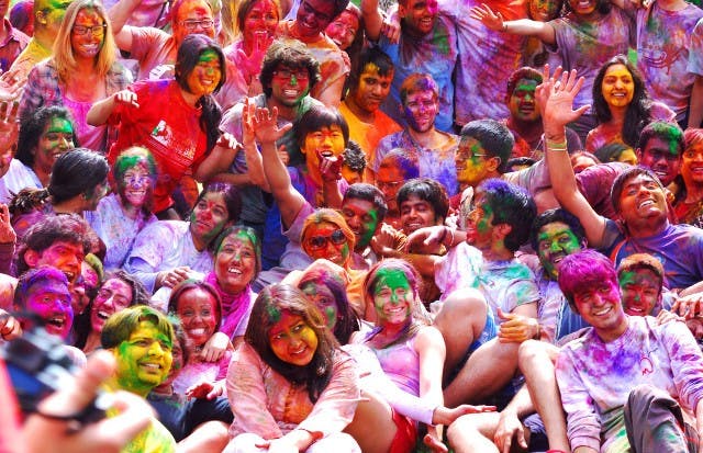 courtesy of JHU Holi VIA www.rangbars.org
Celebrate Holi and the arrival of spring by throwing color at your friends and classmates on the Beach.