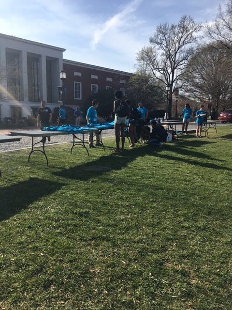 Courtesy of Alyssa Wooden
Students gathered on The Beach on Saturday to support causes they are passionate about.
